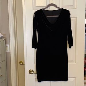 Black Dress Arm Cut-Outs